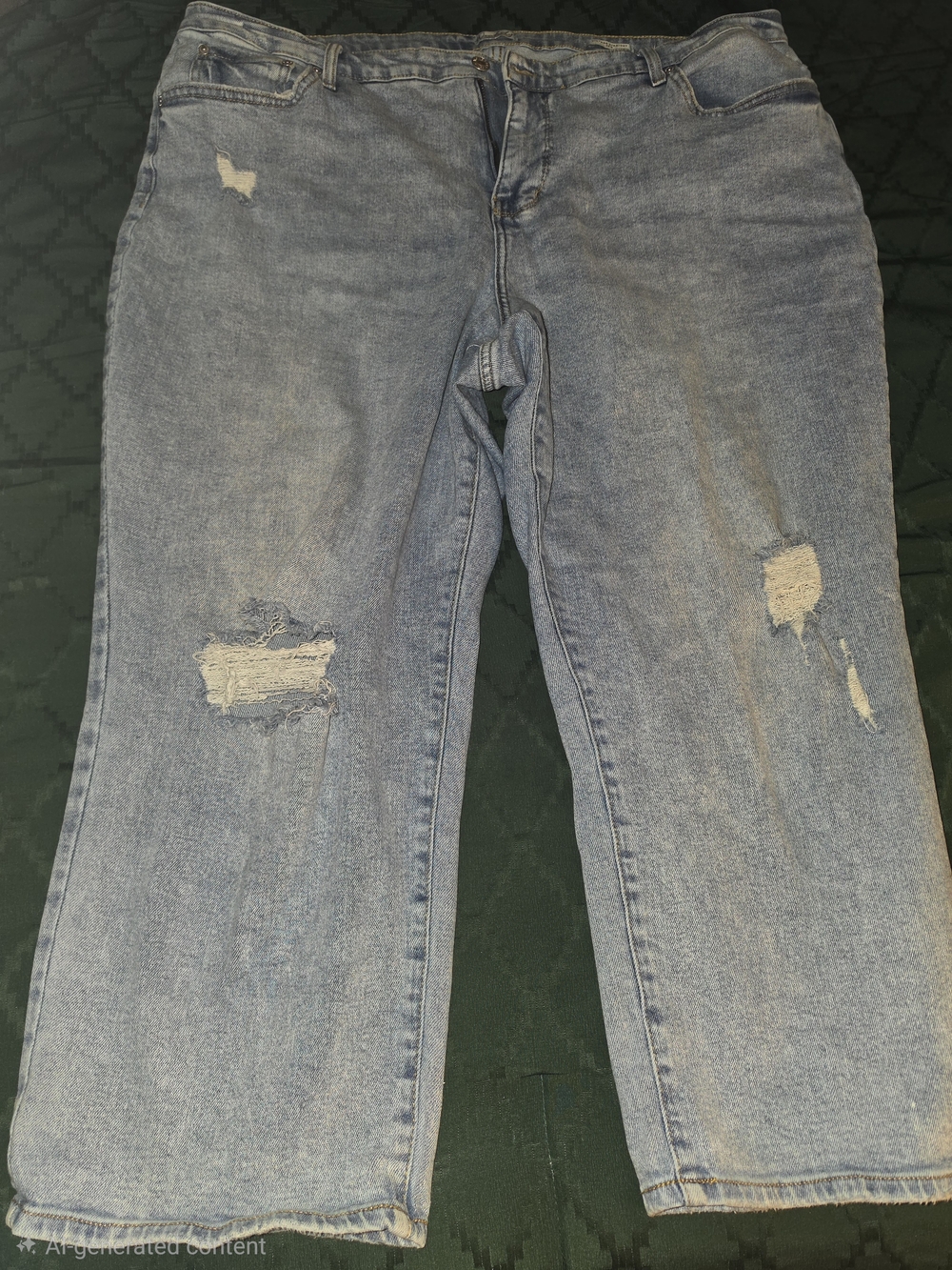 Wonderly Light Blue Vintage Straight Ankle Jeans